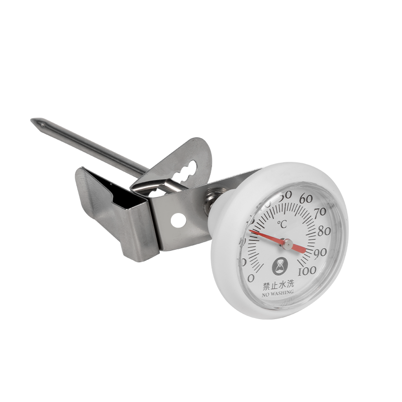Timemore Thermometer Stick mit Halteklemme, weiß
