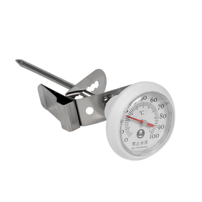 Timemore Thermometer Stick mit Halteklemme, weiß