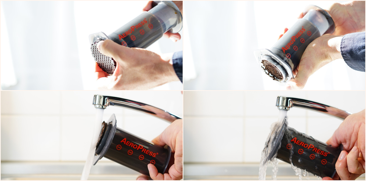 AeroPress Kaffee Bereiter- einfache Reinigung