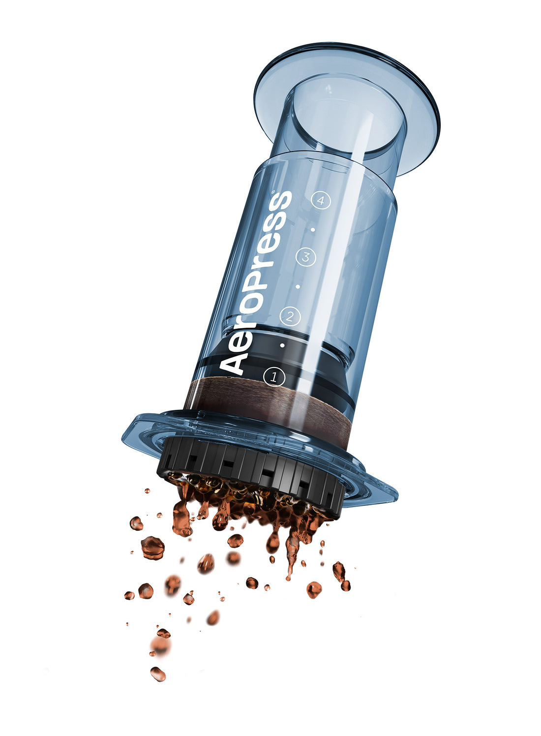 AeroPress Clear-blue (klar-blau)