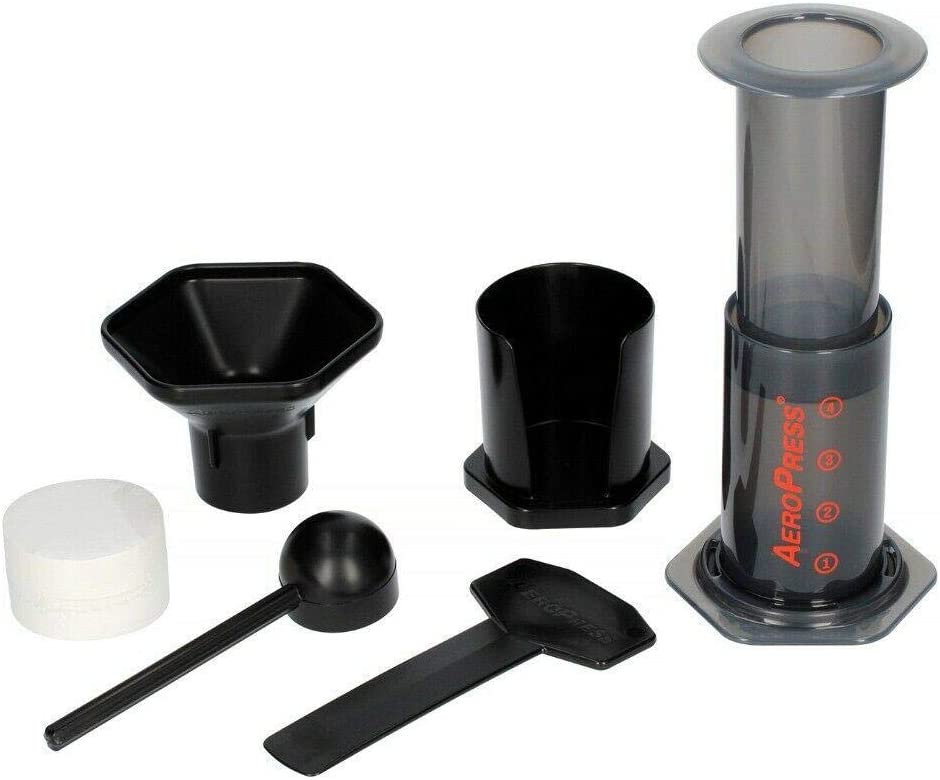 AeroPress Coffee-Espressomaker Set, mit Messlöffel, Rühstab, Filterpapier