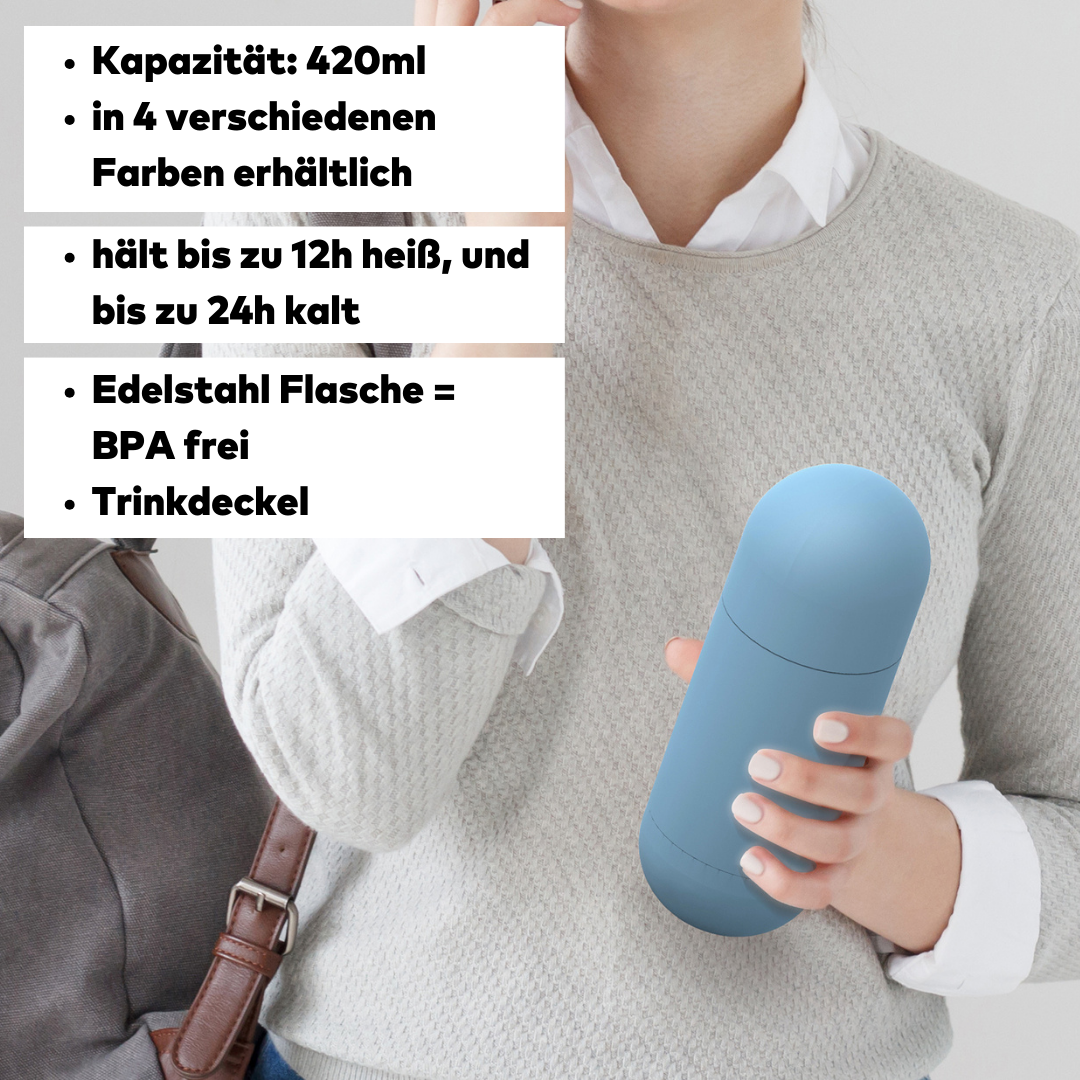 Asobu Orb Thermoflasche, 420ml.