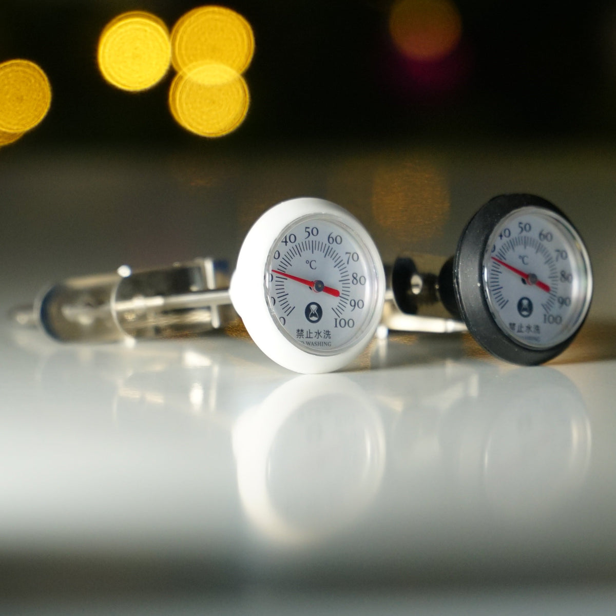 Timemore Thermometer Stick, weiß und schwarz 