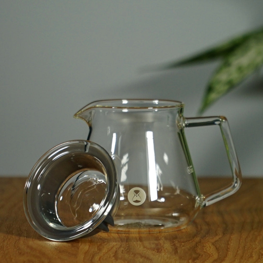 Timemore Coffee Server, Glas, 360ml, 1-2 Tassen, Deckel mit Silikonring, Spülmaschinenfest