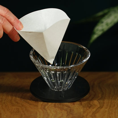 Timemore Filter aus Glas und Kunststoffuntersetzer, Größe:01
