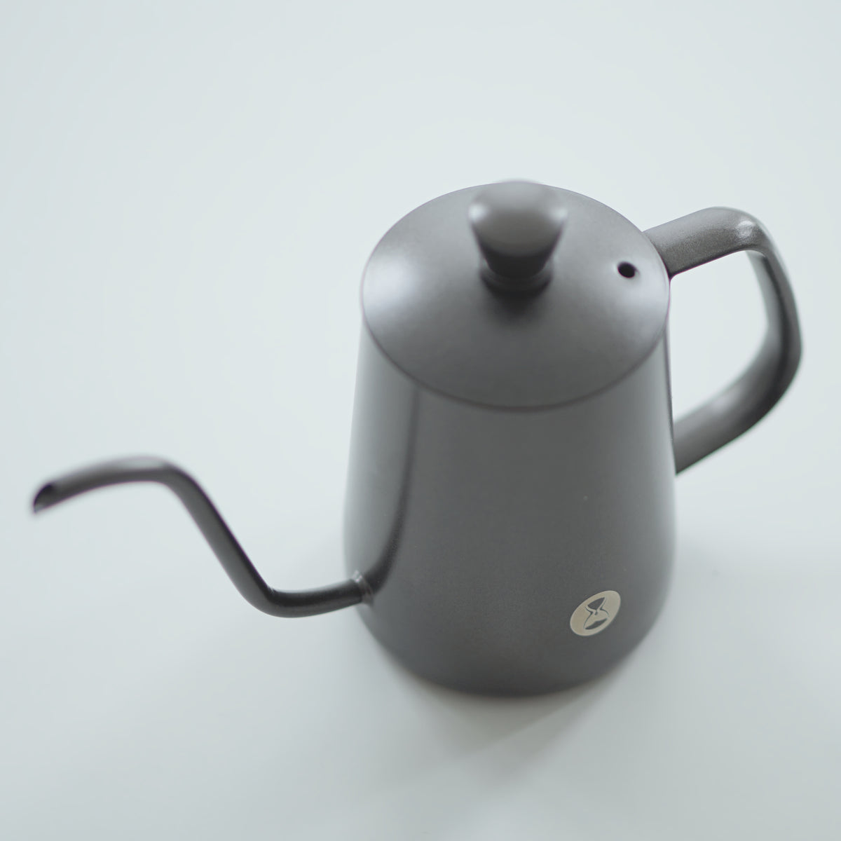 Timemore Kettle, Ausllass Schwanenhals, mit Einlass für Thermometerstick im Deckel