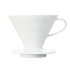 HarioV60, 02, hochwertiger Keramik Kaffeefilter Halter, Farbe: weiß, 1-4 Tassen