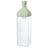 Hario Ka-Ku Bottle, Cold brew Tea Flasche, hochwertiger Kunststoff, intergrierter Filter, auslaufsicher, Farbe: smokey green, 1200ml.
