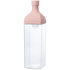 Hario Ka-Ku Bottle, Cold brew Tea Flasche, hochwertiger Kunststoff, intergrierter Filter, auslaufsicher, Farbe: smokey pink, 1200ml.