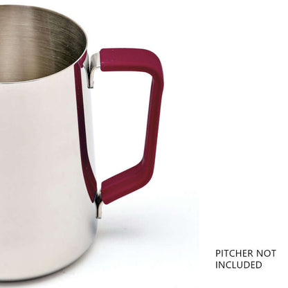 Rhino Silikon Griff Überzieher für 600ml- Rhino Milchkännchen in der Farbe Cranberry