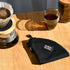 Filter Case für V60 Filterpapier 01 und 02 aus Nylon, nicht wasserabweisend, für unterwegs, Größe: 140x140x25mm, Farbe: schwarz