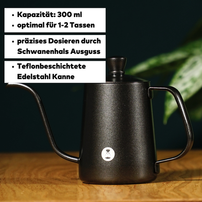 Timemore Kettle, Ausllass Schwanenhals, Merkmale: 300ml, Edelstahl