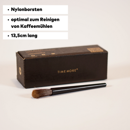 Timemore Pinsel, optimal zum Reinigen von Kaffeemühlen, Nylonborsten