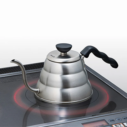 Hario Kettle mit Schwanenhals, Farbe: silber