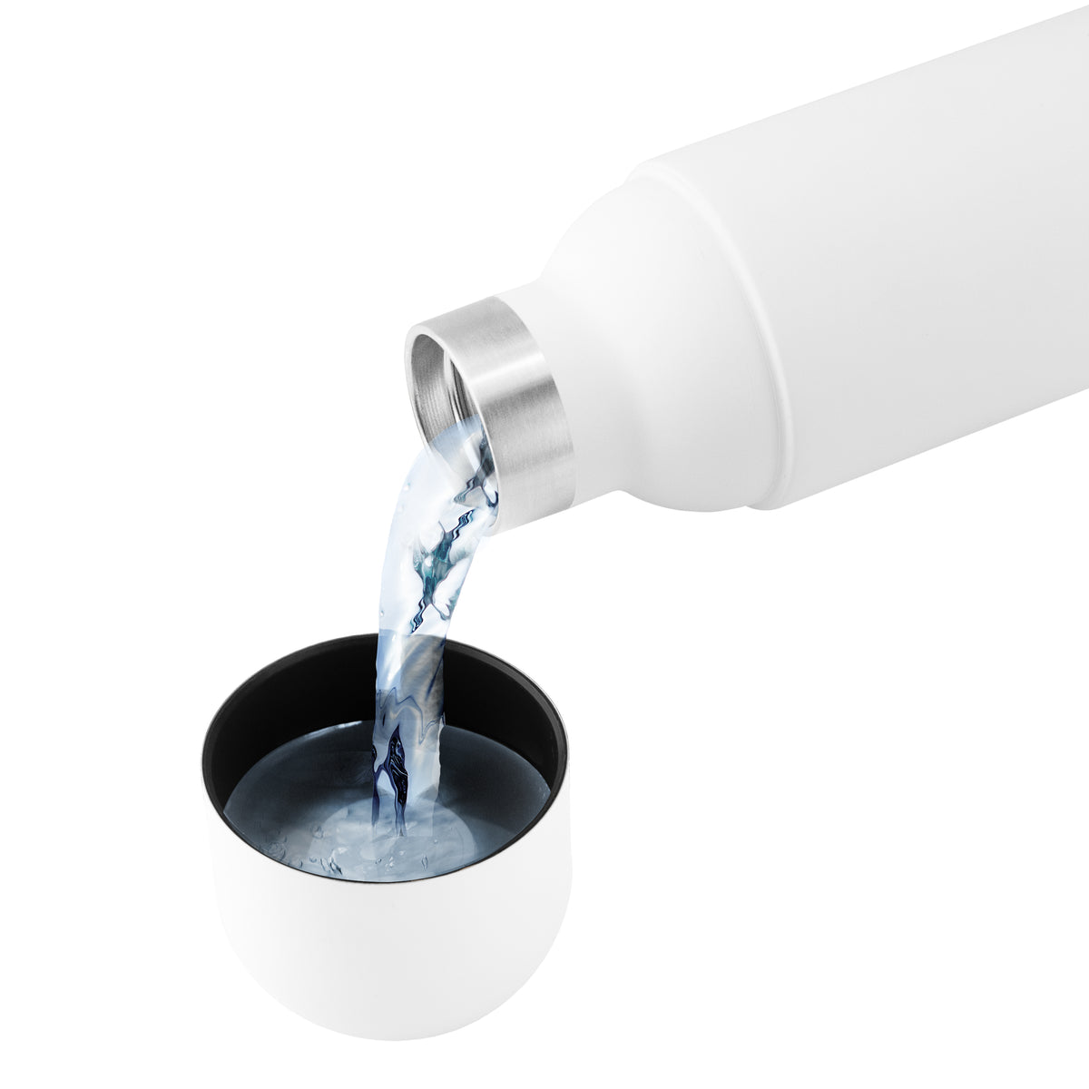 Asobu Orb Thermoflasche, weiß 