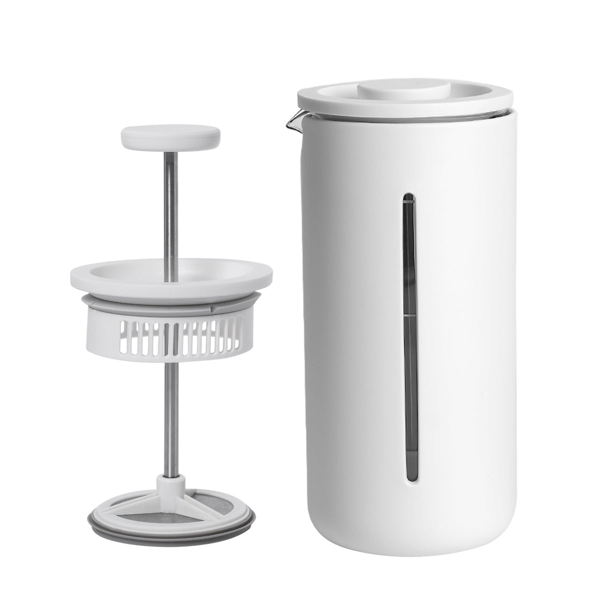 Timemore French Press Kanne weiß 